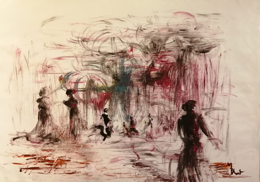 Montmarte. Fin deSiècle.